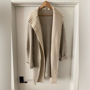 Anthropologie Sleeping in Snow Sweater